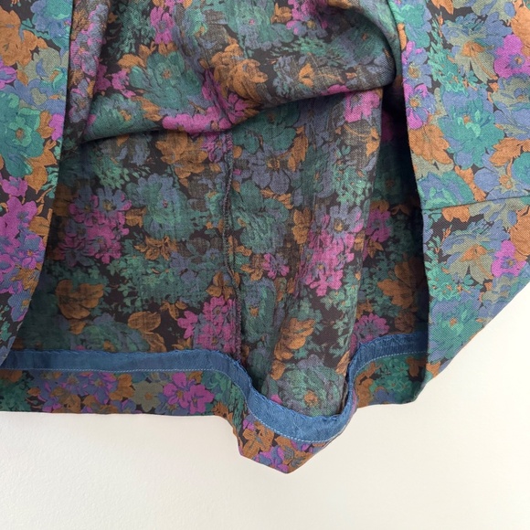 Point of View Vintage Floral A-line Skirt‎ (16) - Picture 7 of 10